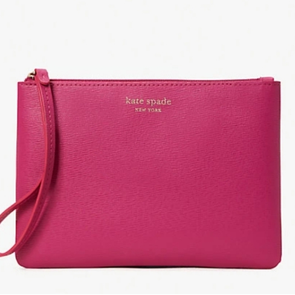 Kate Spade Dark MAGENTA wristlet